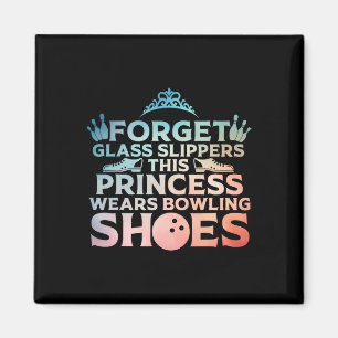 Coole Bowling Art for Women Girls Kinder Bowler Ta Magnet
