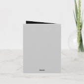 Coole Bowling-Liebhaber hinzufügen Karte (Rückseite)