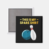 Coole Bowling-Neuheit für Männer Frauen Bowling-Te Magnet (Vorderseite/Rückseite)