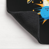 Coole Bowling-Neuheit für Männer Frauen Bowling-Te Mousepad (Ecke)