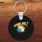 Coole Bowling-Neuheit für Männer Frauen Bowling-Te Schlüsselanhänger (Vorderseite)