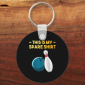 Coole Bowling-Neuheit für Männer Frauen Bowling-Te Schlüsselanhänger (Vorderseite)