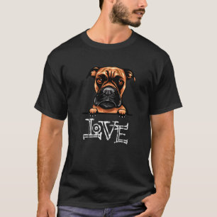 Coole Boxer-Dekoration für und Hund T-Shirt