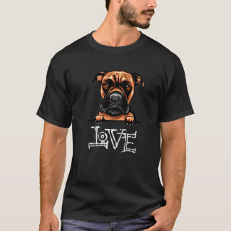 Coole Boxer-Dekoration für und Hund T-Shirt