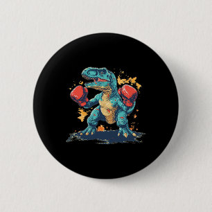 Coole Boxhandschuhe mit Dinosaurier Button