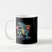 Coole Boxhandschuhe mit Dinosaurier  Kaffeetasse (Links)