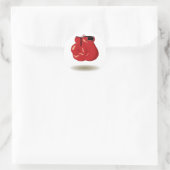 Coole Boxmarke Runder Aufkleber (Tasche)