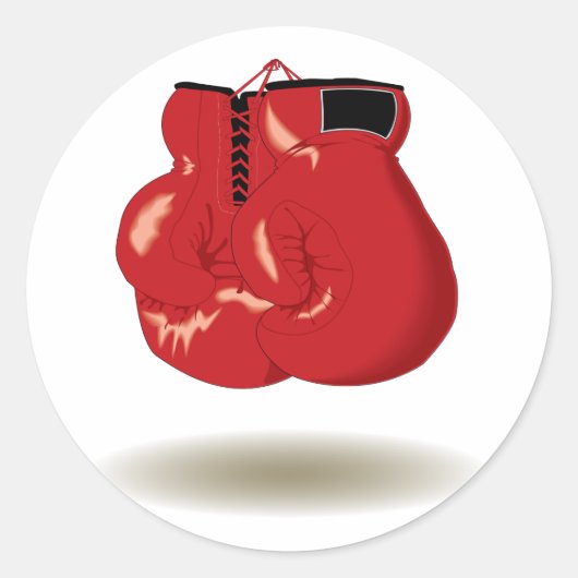 Coole Boxmarke Runder Aufkleber (Vorderseite)