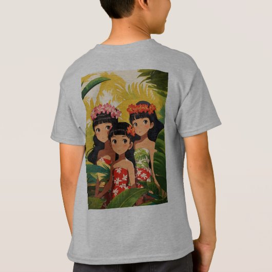 "Coole Boy Vibes: Stilvolle T - Shirt für jedes Ad (Rückseite)