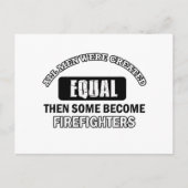 Coole Brandschutzdesigns Postkarte (Vorderseite)