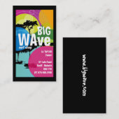 Coole Brandungs-Geschäfts-Geschäfts-Karten Visitenkarte (Vorne/Hinten)