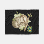 Coole brasilianische Kleidung für Jungen und Mädch Fleecedecke (Vorderseite (Horizontal))