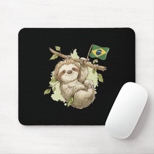 Coole brasilianische Kleidung für Jungen und Mädch Mousepad (Mit Mouse)
