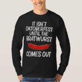 Coole Bratwurst für Männer Wurst Hackfleisch/Fasch T-Shirt (Vorderseite)