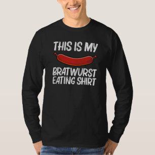Coole Bratwurst für Männer Wurst Hackfleisch/Fasch T-Shirt