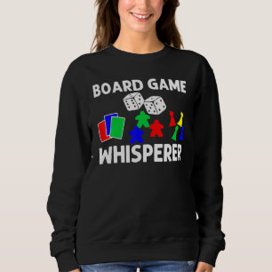 Coole Brettspiele Kunst für Männer Frauen Kartenau Sweatshirt