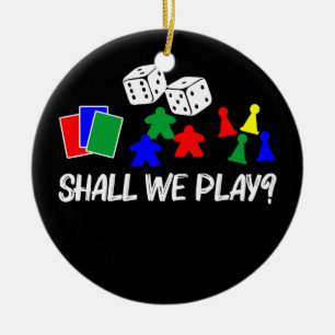 Coole Brettspiele Kunst für Männer - Frauenkarte Keramik Ornament