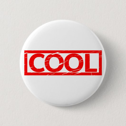 Coole Briefmarke Button (Vorderseite)