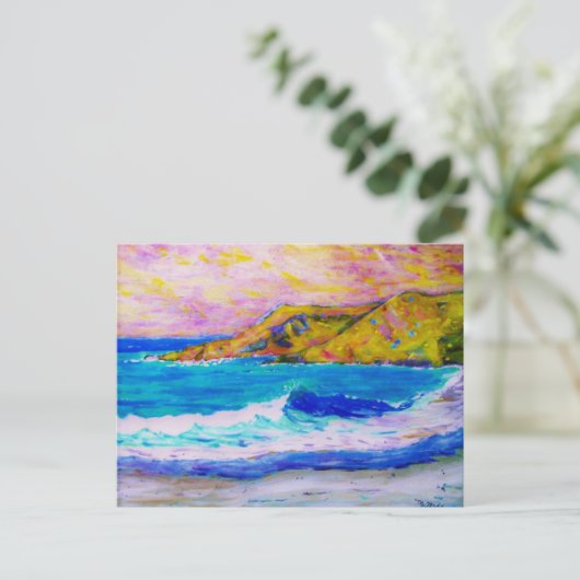 Coole Brise Postkarte (Stehend Vorderseite)