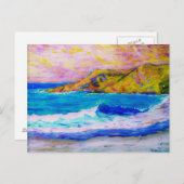 Coole Brise Postkarte (Vorne/Hinten)