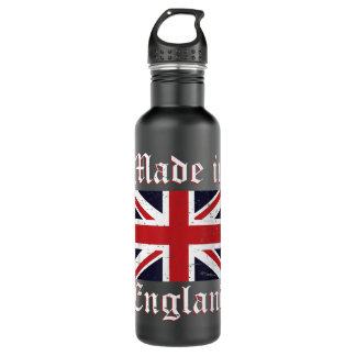 Coole britische Flagge Union Jack Made in Englan Edelstahlflasche