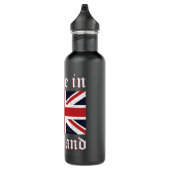 Coole britische Flagge Union Jack Made in Englan Edelstahlflasche (Rechts)