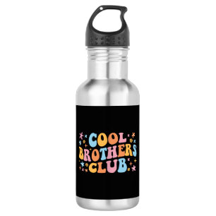 Coole Brüder Club III Edelstahlflasche