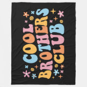 Coole Brüder Club III Fleecedecke (Vorderseite)