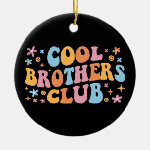 Coole Brüder Club III Keramik Ornament