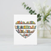 Coole Bücher lesen Männer Frauen buchen Lover Alph Begleitkarte (Stehend Vorderseite)