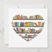 Coole Bücher lesen Männer Frauen buchen Lover Alph Einladung (Rückseite)