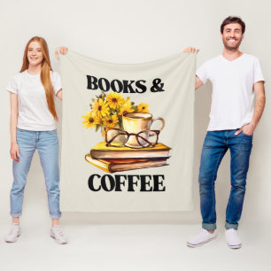 Coole Bücher - Wortart Fleecedecke