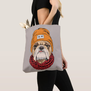 Coole Bulldogge Tasche
