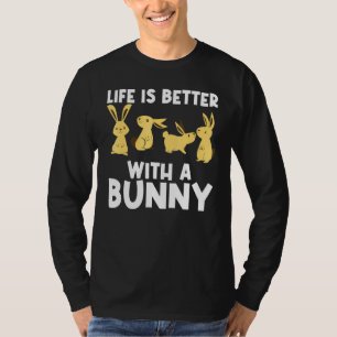 Coole Bunny Art für Men Rabbit Jersey Wooly P T-Shirt
