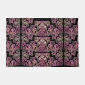 Coole Buntglasfenster - Fraktal Fußmatte (Vorderseite)