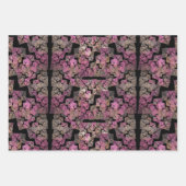 Coole Buntglasfenster - Fraktal Geschenkpapier Set (Vorderseite)