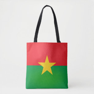 Coole Burkina Faso Flag Fashion Tasche