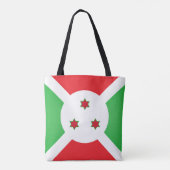 Coole Burundi-Fahne Tasche (Rückseite)