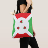 Coole Burundi-Fahne Tasche (Von Nahem)