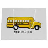 coole Busfahrer fügen Text Große Geschenktasche hi Geschenktüte (Vorderseite)