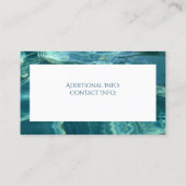 Coole Business Card Visitenkarte (Rückseite)