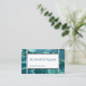 Coole Business Card Visitenkarte (Stehend Vorderseite)