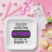Coole Butcher Pappteller (Party)