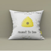 Coole Buzzing Bienen nach Maß Kissen