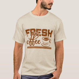 coole Café-Wortart T-Shirt