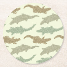 Coole Camouflage Alligatoren - nahtloses Muster.