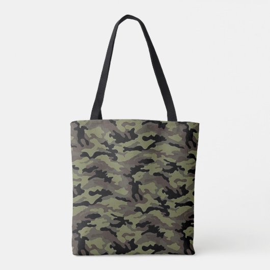 Coole Camouflage Muster Green Camouflage Hunter Tasche (Rückseite)