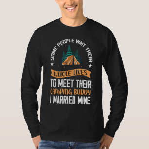 Coole Camping-Budgethilfen für Männer Frauen Husba T-Shirt