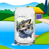 Coole Campingfreunde tragen ihren Namen Dosenglas