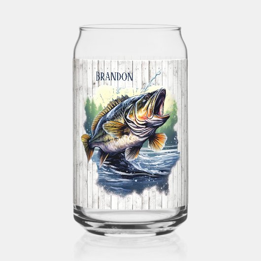 Coole Campingfreunde tragen ihren Namen Dosenglas (Rückseite)